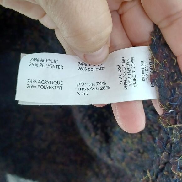 Black Tape_ Open Cardigans  Sweater  Petite Medium - Picture 5 of 8